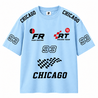 Oversized Tee by Chicago Design