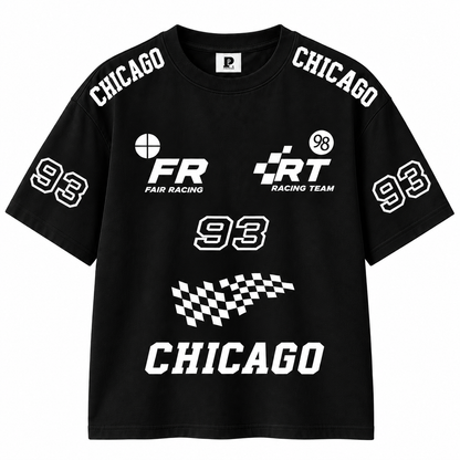 Oversized Tee by Chicago Design